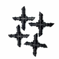 Соединитель крестовой, 1/4″, (CC0314)