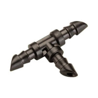 Соединитель тройник 1/4″ (TC0314) для трубки 3/5мм
