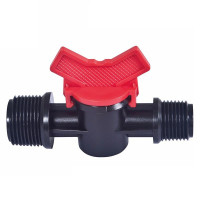 Кран для полива 1/2"НР х 3/4"НР (China Irrigation)