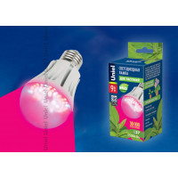 Фитолампа светодиодная LED-A60-9W/SP/E27/CL ALM01WH (Uniel)