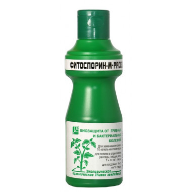 Фитоспорин-М рассада, овощи, ягодные, плодовые, 100мл (БашИнком) Фитоспорин-М рассада, овощи, ягодные, плодовые, 100мл (БашИнком)