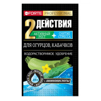 Удобрение водорастворимое для огурцов и кабачков 100г (Bona Forte)
