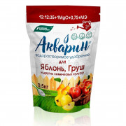 Удобрение Акварин для яблонь и груш, 500г (Буйские удобрения)