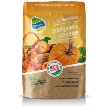 Удобрение осеннее, 850г (Органик Микс) Удобрение осеннее, 850г (Органик Микс)