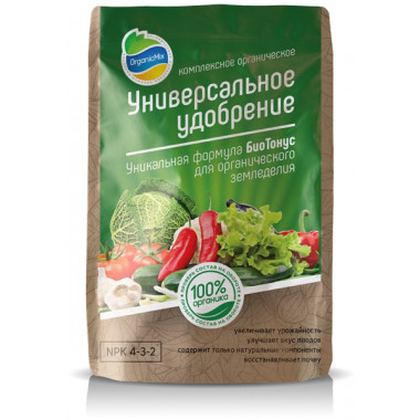 Удобрение универсальное, 850г (Органик Микс) Удобрение универсальное, 850г (Органик Микс)