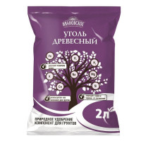 Удобрение Уголь древесный, 2л (Ивановское)